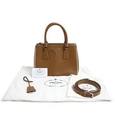 Prada Galleria Small Cannella 1BA896 #BCB866 2