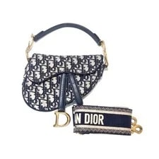 Dior — Christian Dior Saddle Mini + Strap — Handbag — resale