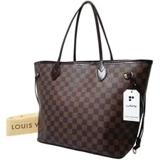 Louis Vuitton — Tariff Free Auth Louis Vuitton Neverfull N51105 Dust CLA674 — Handbag — resale