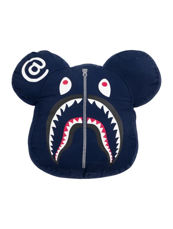 BAPE — X Bearbrick Shark Cushion — decorative_object — resale