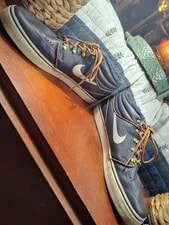 Nike SB — Vint, Nike SB Zoom Stefan Janoski Mid Dark SlateSandalwood Skate Shoe — Sneaker — resale