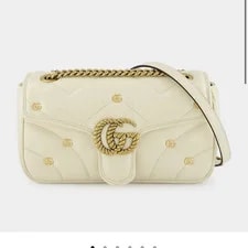 Gucci — Gucci Marmont GG Small Chain + Dust — Handbag — resale