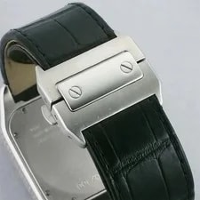 Cartier Santos100 LM Aftermarket Diamond W20073X8 50mm #SU3320 3