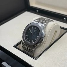 Patek Philippe Nautilus Blue Dial Stainless Steel 3