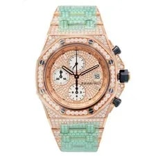 Audemars Piguet — Audemars Piguet Royal Oak Offshore 26476OR.ZZ.1273OR.01 18K Pink Gold Diamonds — Watch — resale