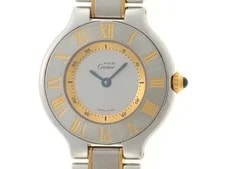 Cartier — Cartier Must 21 SM W10073R6 Ss/yg Quartz Silver Dial [432] [2148104135254 — Watch — resale