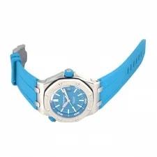 Audemars Piguet Royal Oak Offshore 15710ST.OO.A032CA.01 Turquoise Blue Dial 2