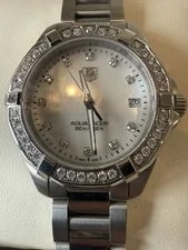 TAG Heuer Aquaracer WAY1314.BA0915 Pearl Diamond Swiss 32MM 2