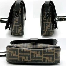 Fendi Logo Line Adjustable Strap Flap 4