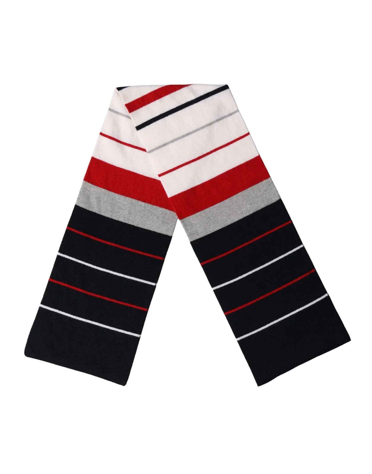 Dolce & Gabbana Stripes Shawl Neck Wrap 119cm X 20cm Scarf 4