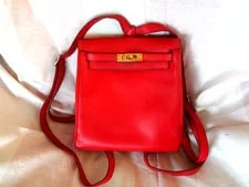 Authentic Hermes Kelly Backpack 4