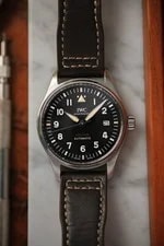 IWC — IWC Pilot Spitfire Automatic, Ref. IW326803, Year 2020, Black Dial, Full Set — Watch — resale
