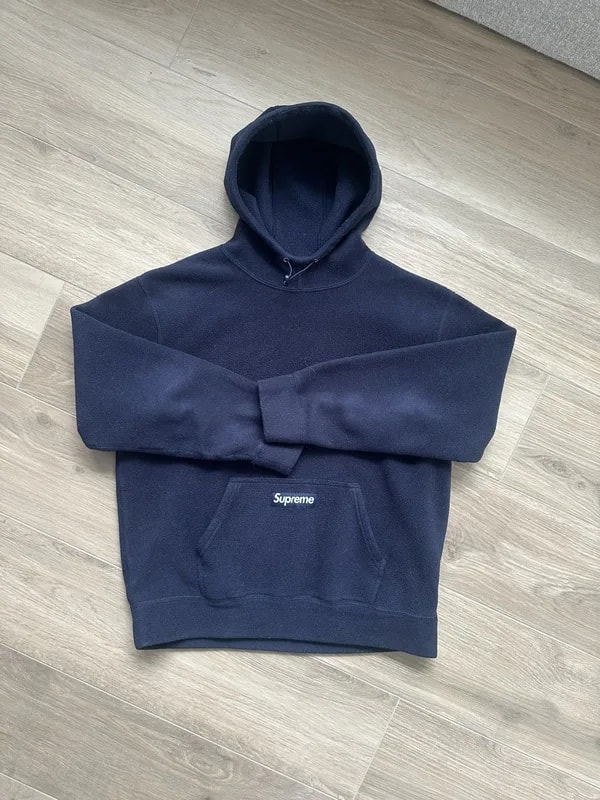 Supreme — Supreme X Polartec Hooded Sweatshirt — streetwear — resale