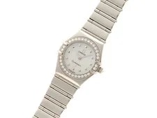 Omega Constellation My Choice Diamond Bezel Mini 1465.71 Stainless Steel #DW1812 2