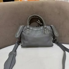 Balenciaga Classic Mini City Motocycle Auth 2