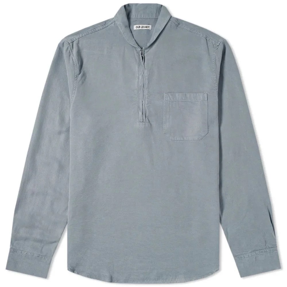 Shawl Zip Shirt — streetwear — resale