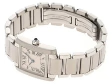 Cartier Tank Francaise SM W51008Q3 Stainless Steel 20mm White Dial #DW1775 3