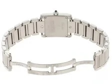 Cartier Tank Francaise SM W51008Q3 Stainless Steel 20mm White Dial #DW1775 4