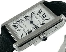 Cartier Tank Solo XL W5200027 3515 Stainless Steel 31mm Silver Dial #WJW133 4