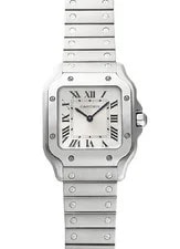 Cartier — Cartier Santos de SM WSSA0082 Stainless Steel 34.5mm Quartz #KMW724 — Watch — resale
