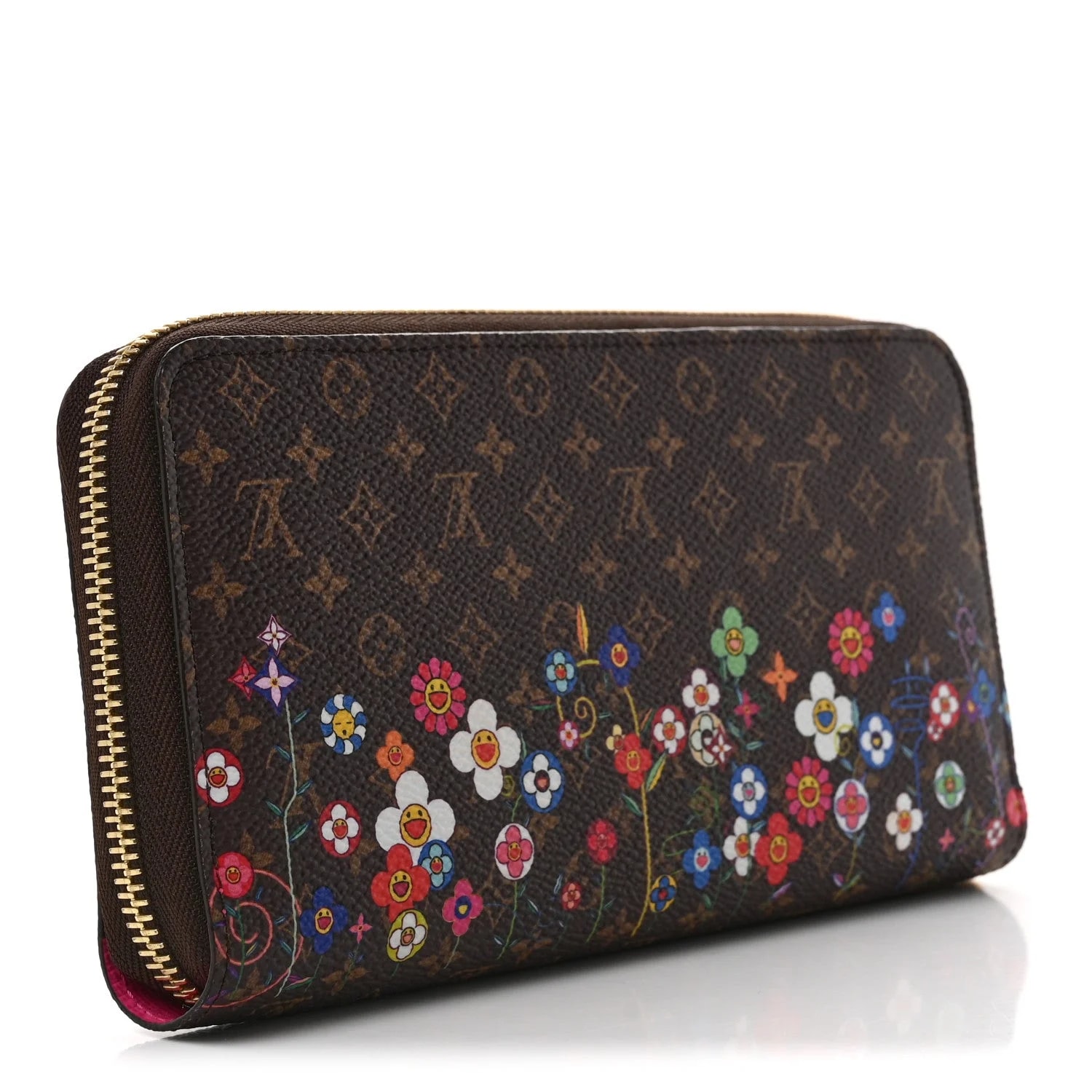 X TM Flowers Zippy Wallet 3