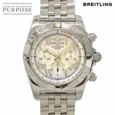 Breitling — Breitling Chronomat 44 AB0110 Chronograph White Shell Dial — Watch — resale