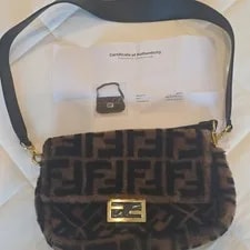 Fendi — Fendi With Hardware, Logo Accent — Handbag — resale