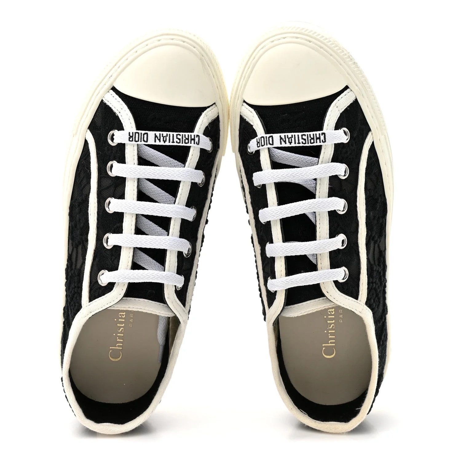 Macramé Embroidered Cotton Walk'N' Low Top 36 2