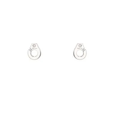 Dinvan — A Pair of Dinh van ‘Handcuffs’ in White Gold and Diamonds — Jewelry — resale