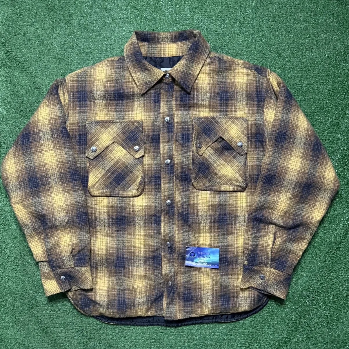 Rhude — Rhude Plaid Flannel Jacket — streetwear — resale