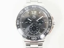 TAG Heuer Formula 1 Chrono CAU1115.BA0858 Gray Black Stainless Steel Quartz Use 2