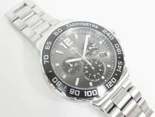 TAG Heuer Formula 1 Chrono CAU1115.BA0858 Gray Black Stainless Steel Quartz Use 3