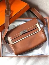 Hermès — Hermes Kelly Messenger Faubourg 34 Fauve 2025 Crossbody — Handbag — resale