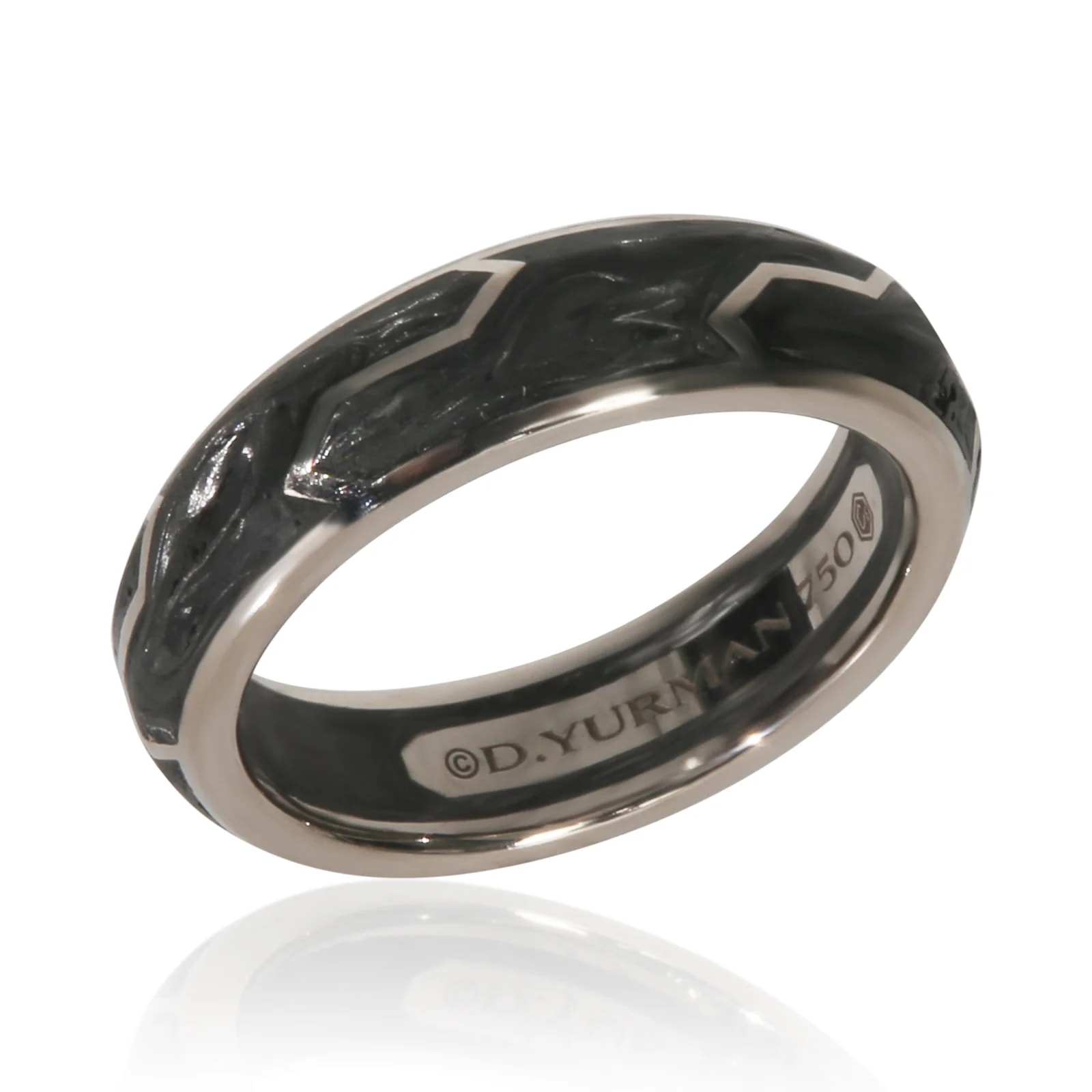 David Yurman White Gold Forged 18k 2