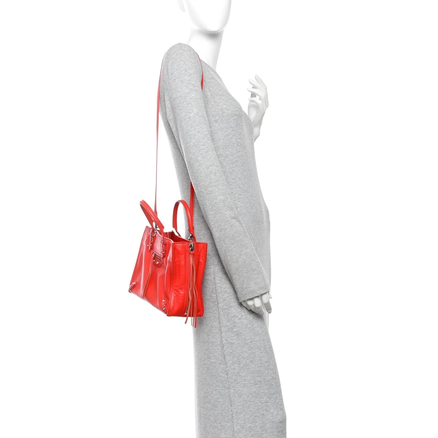 Veau Papier A6 Zip Around Coquelicot 2