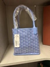 Goyard — NEW Limited Edition Goyard Anjou in Iris — Handbag — resale