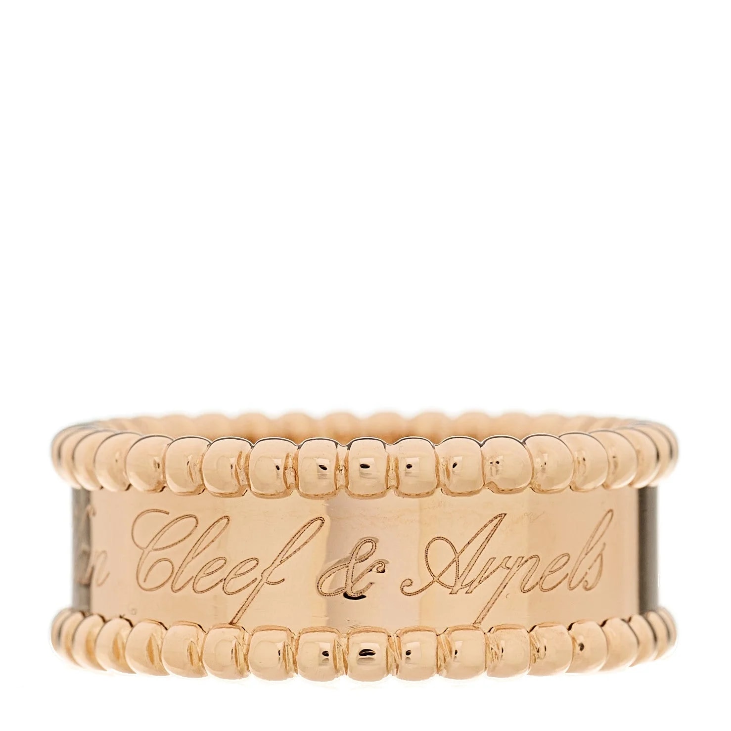 Van Cleef & Arpels — 18K Rose Gold Perlee 52 6 — Jewelry — resale