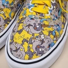 Vans X Simpsons Era Itchy and Scrachy Casual Lowtop Skateboard 4