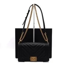 Chanel — Chanel Medium Flap Chevron With Chain A67086 158543273 [P] — Handbag — resale