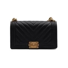 Chanel Medium Flap Chevron With Chain A67086 158543273 [P] 2