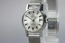 Omega — 1969 Near Omega Geneve 20mm 562.016 Automatic Silver Dial — Watch — resale