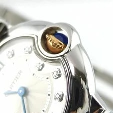 Cartier Ballon Bleu 28mm WE902030 Quartz 11P Diamonds Silver Dial 4