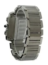 Cartier 28mm Tank Francaise Chronoflex Chrono W51001Q3 ! Ref: 2303! 4
