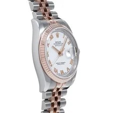 Rolex Datejust 116231 36mm Stainless Steel / 54078 White #WW1117 3