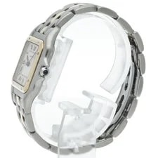 Cartier Panthere W25028B5 Gold 27mm White Dial Quartz #LPW1597 3