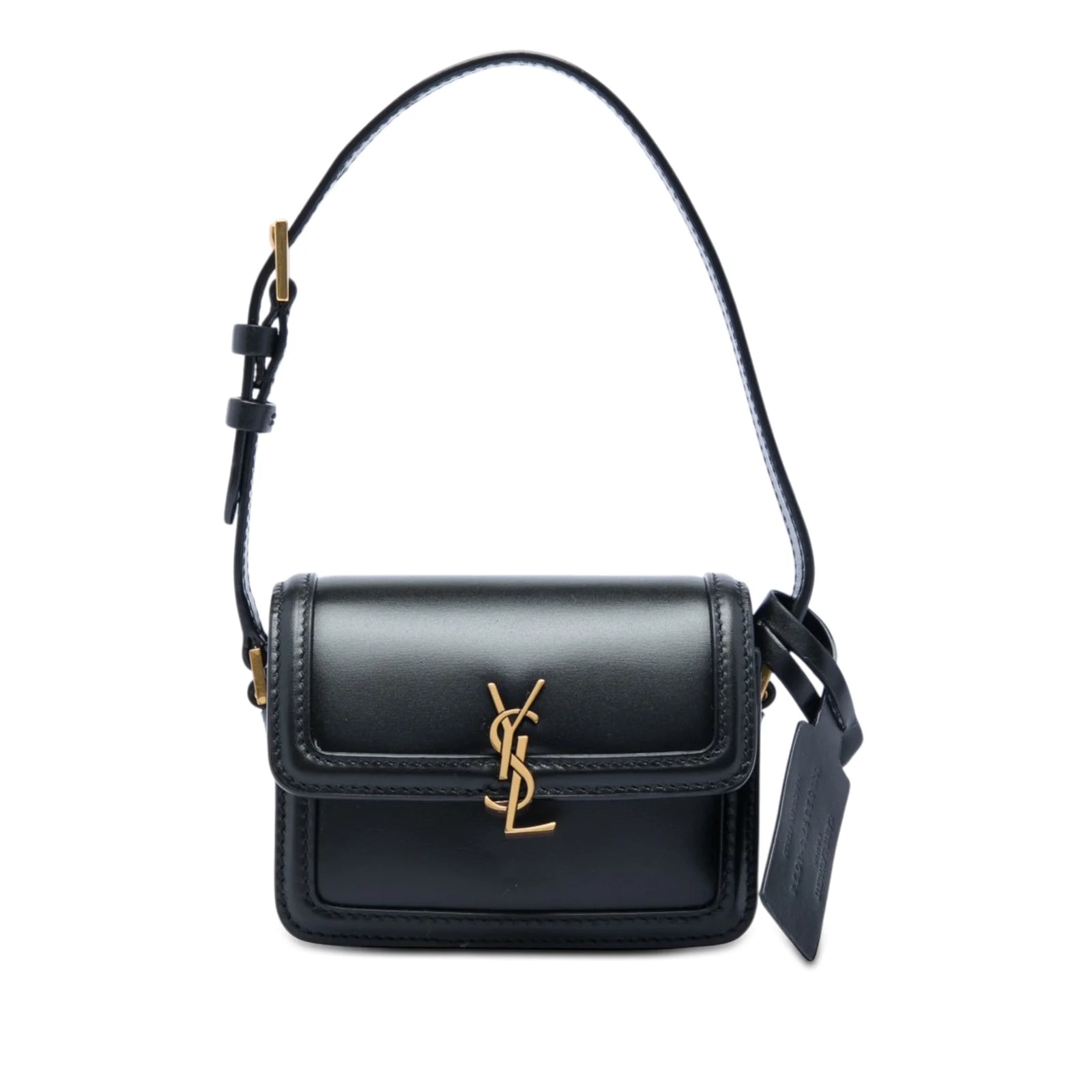 Saint Laurent — Micro Solferino Satchel in Box — Handbag — resale
