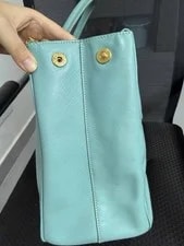 Authentic Prada Galleria Double Zipper 3
