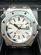 Audemars Piguet Royal Oak Offshore Diver Silver Dial 15710ST Box & Papers 2016 2