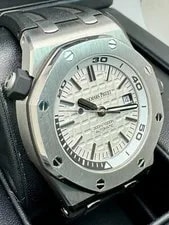 Audemars Piguet Royal Oak Offshore Diver Silver Dial 15710ST Box & Papers 2016 3