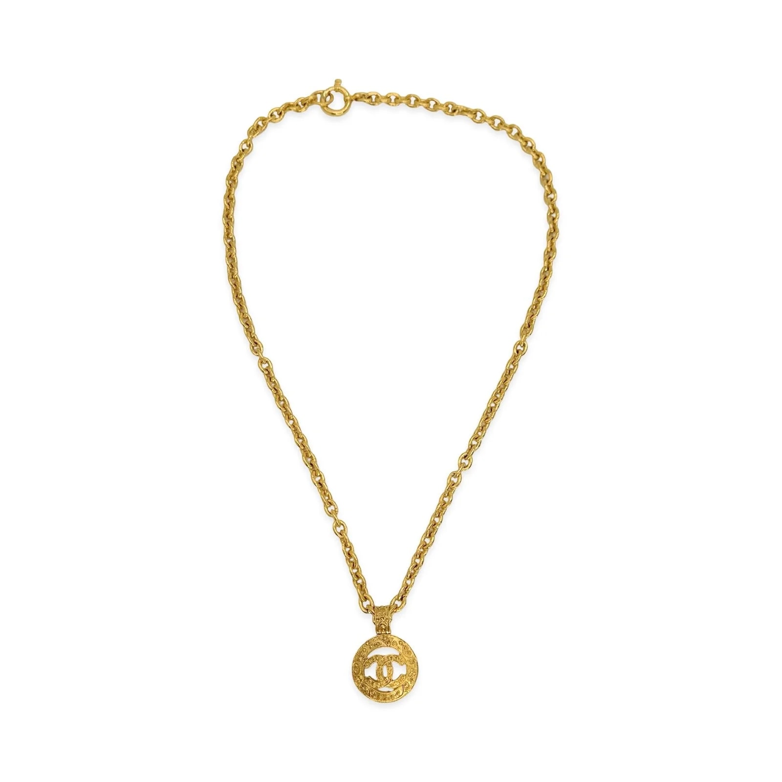 Luv Luxe Scottsdale — Chanel Chain Medallion Necklace — Accessory — resale